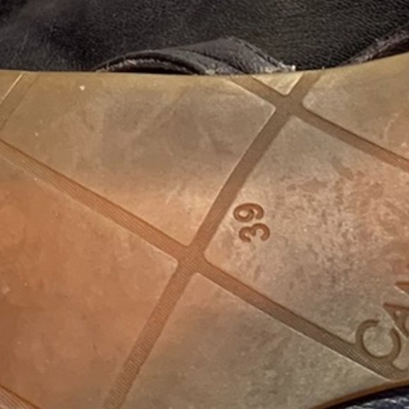 Canal Grande Blue Leather Flats - Picture 4 of 4